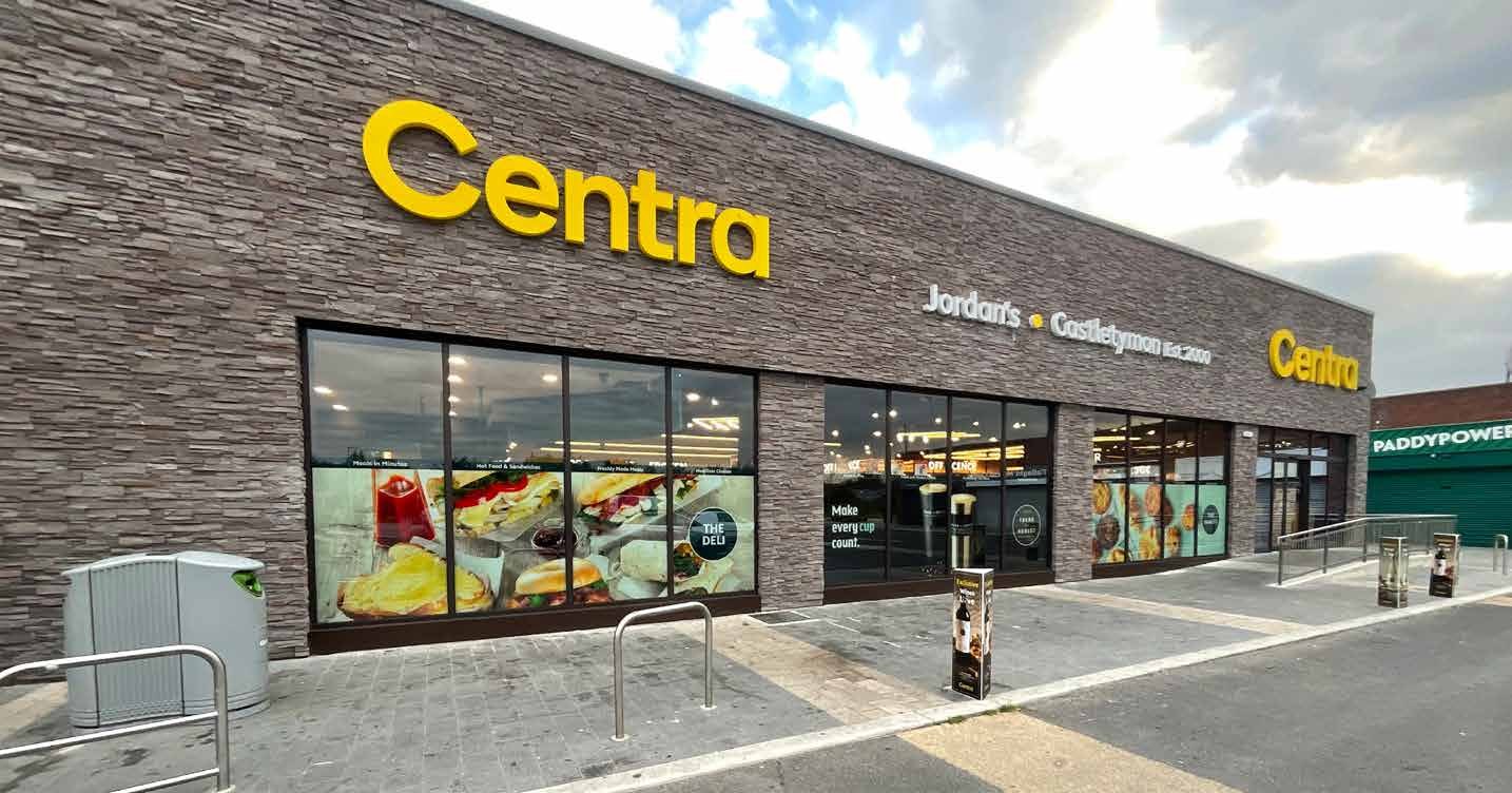 Jordan’s Centra Castletymon signage by 3:rock