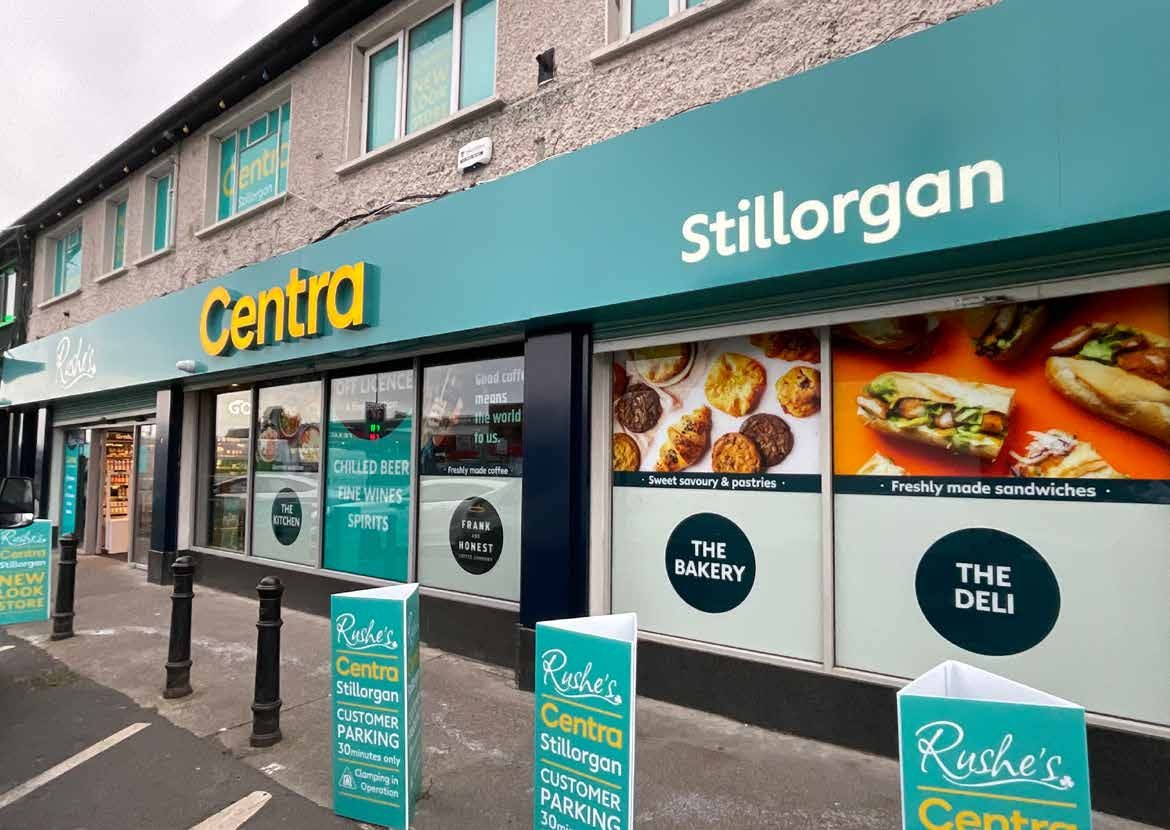 Rushes Centra Stillorgan signage by 3:rock