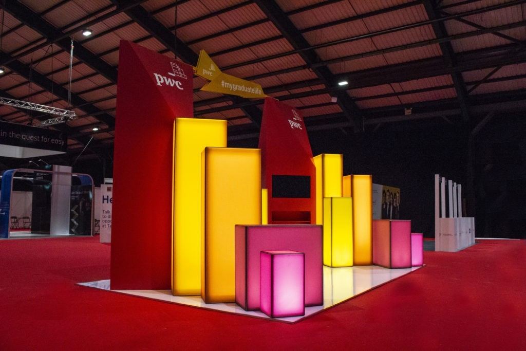 PWC Expo — 3:rock signage and fit-out project