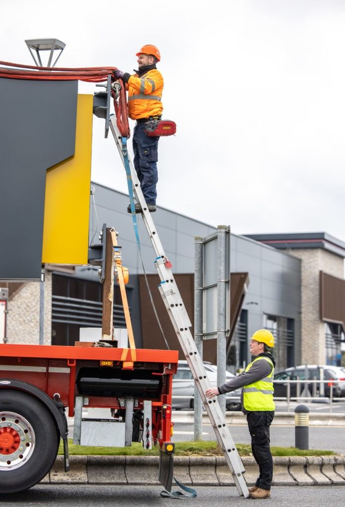 Signage Installation & Maintenance — 3:rock signage and fit-out project