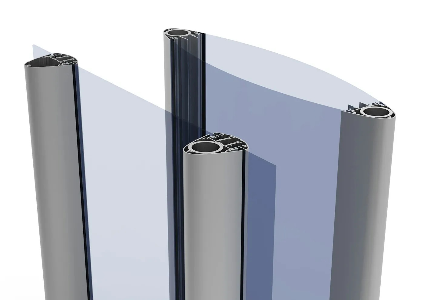 Pyloon 50R & 60H — Advertising pillar