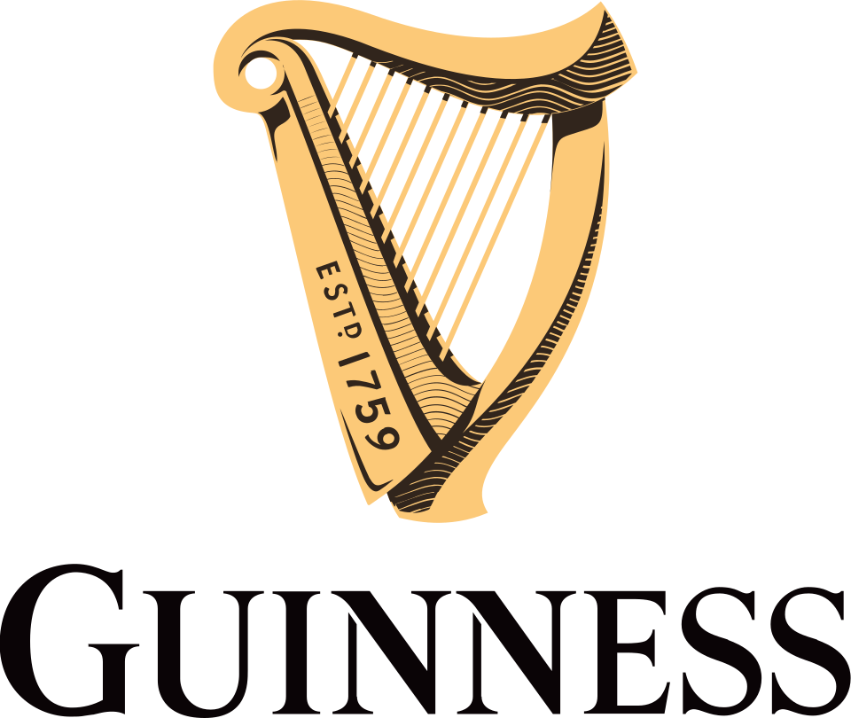 Guinness logo, 3:rock signage client