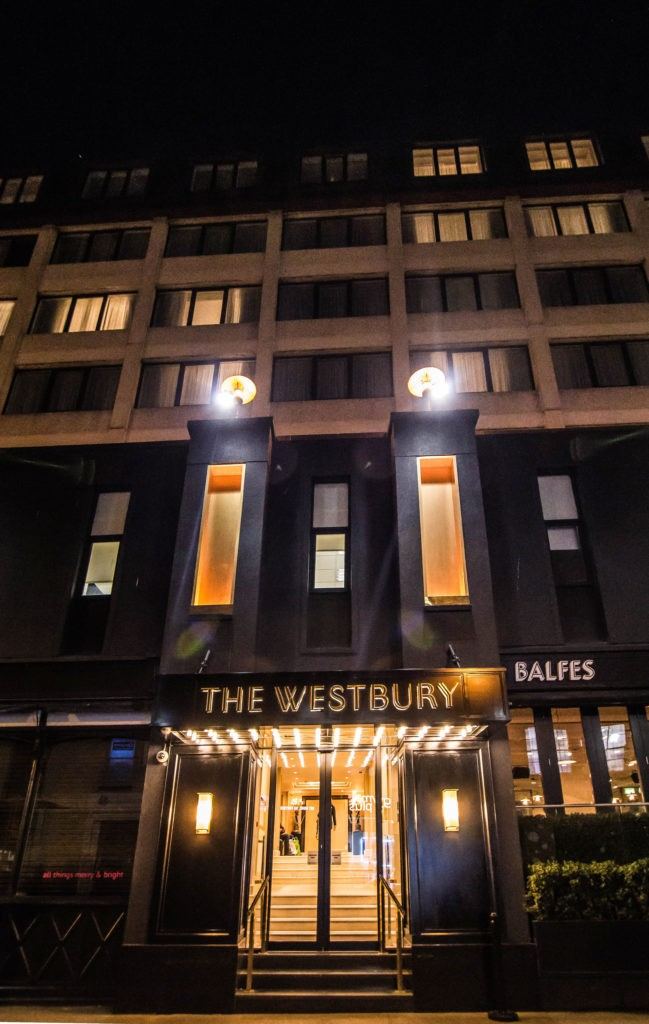 Westbury Hotel — 3:rock signage and fit-out project