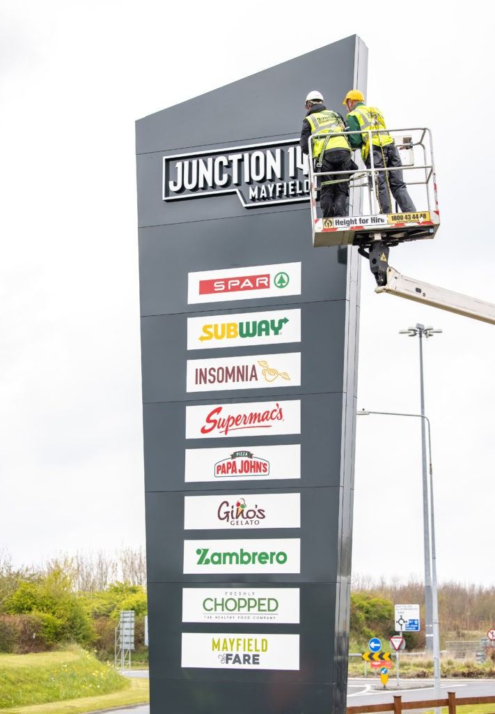 Junction 14 — 3:rock signage and fit-out project