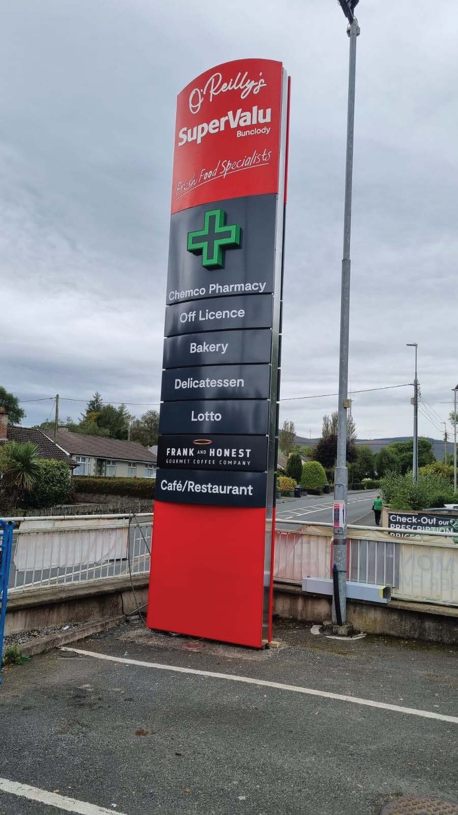 O’Reilly’s SuperValu, Bunclody signage by 3:rock