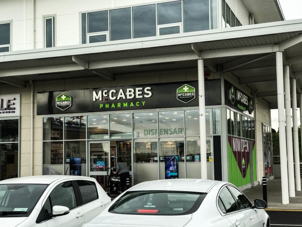 McCabes Pharmacy — 3:rock signage and fit-out project