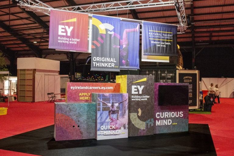 Exhibition — 3:rock signage and fit-out project