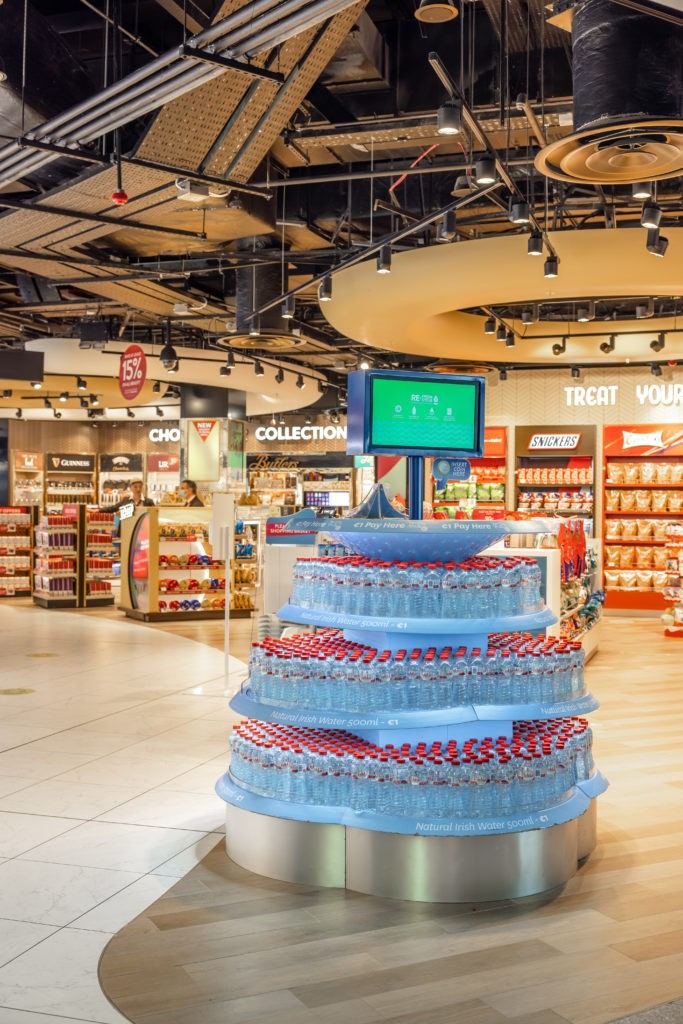 Aer Rianta International: Terminal 2, Duty-Free furniture — 3:rock signage and fit-out project