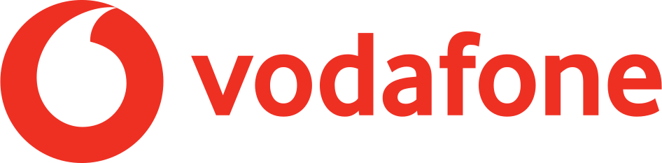 Vodafone logo, 3:rock signage client