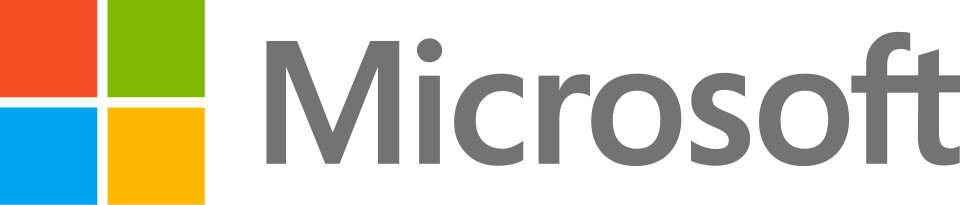 Microsoft logo, 3:rock signage client