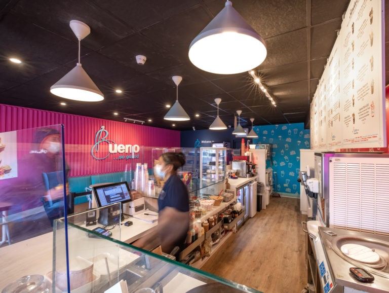 Retail Shopfitting — 3:rock signage and fit-out project