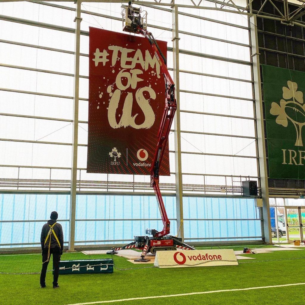 Irish Rugby — 3:rock signage and fit-out project