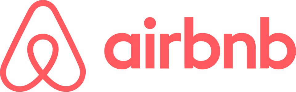 Airbnb logo, 3:rock signage client