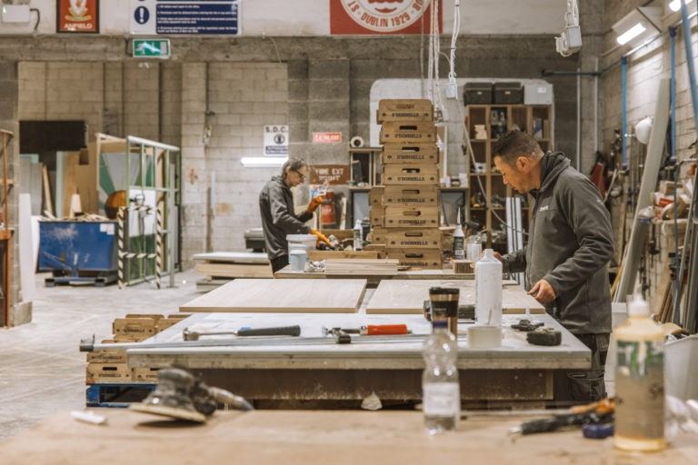 Carpentry — 3:rock signage and fit-out project