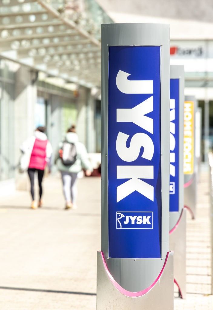 JYSK — 3:rock signage and fit-out project